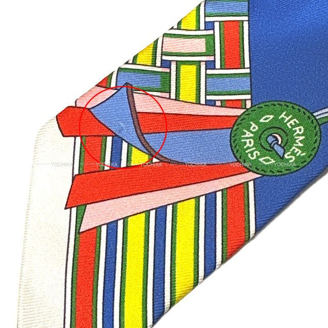 ☆正規品☆新品☆エルメス☆HERMES☆2023☆ツイリー☆馬勒とチャーム☆ エルメス】ツイリー 2023 馬勒とチャーム（エルメス ツイリー