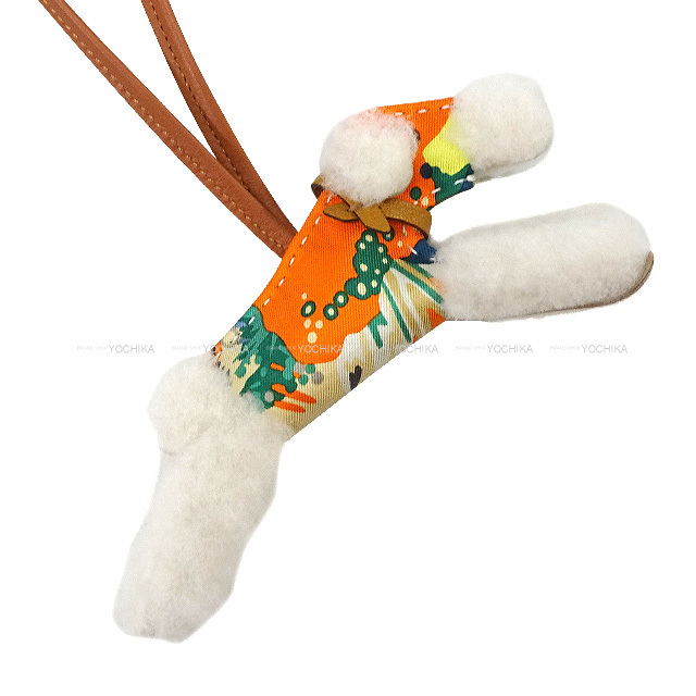 2023年春夏 HERMES エルメス バッグチャーム バディ 犬 アロハ  