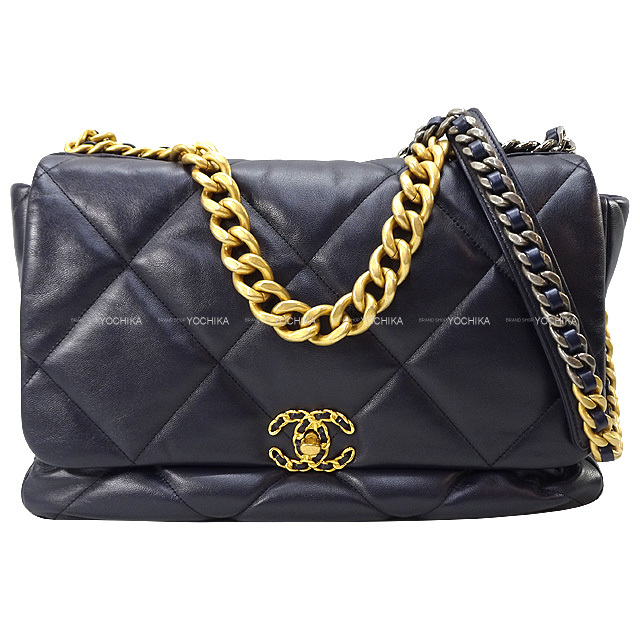 CHANEL シャネル ショルダーバッグ シャネル19 チェーンココマーク 