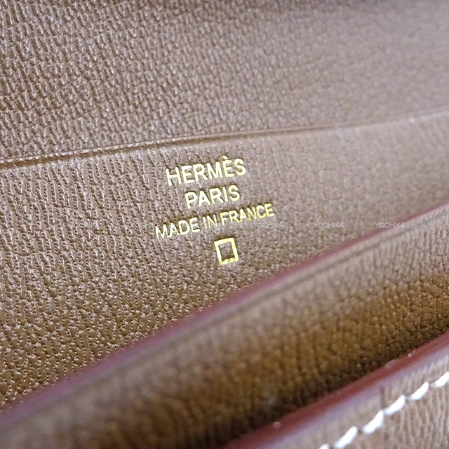 HERMES エルメス 長財布 ベアンスフレ フィセル クロコダイル 