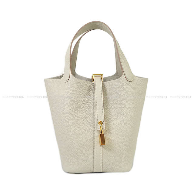 HERMES エルメス ハンドバッグ ピコタンロック 18 PM ベトン トリヨン