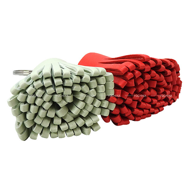 HERMES エルメス キーホルダー カルメン ウノドス ヴェールフィズ  