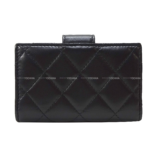 CHANEL シャネル 二つ折り財布 マトラッセ ココマーク クラシック  