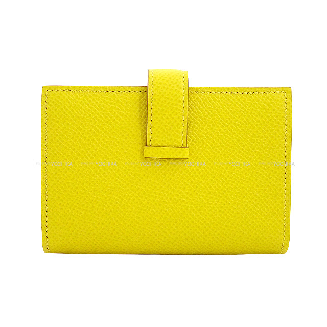 HERMES エルメス カードケース ベアン カードケース ライム