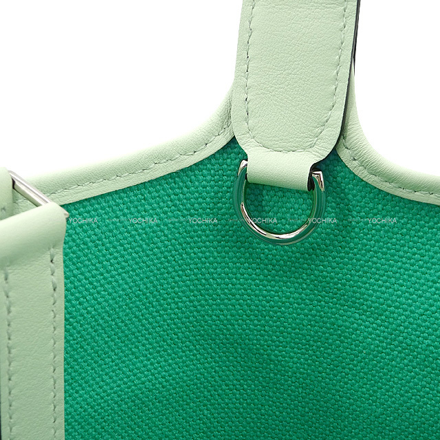 エルメス ピコタンポケット カーゴ PM ヴェールコミック/S金具 ピコタンロック カーゴ PM ヴェールコミック グリーン 緑