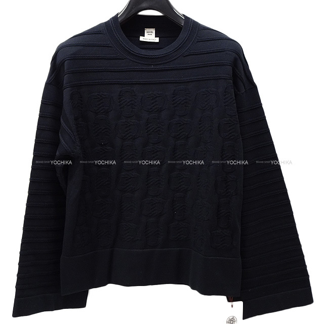 2023年 春夏 新作 HERMES エルメス ニット シェーヌダンクル プル  