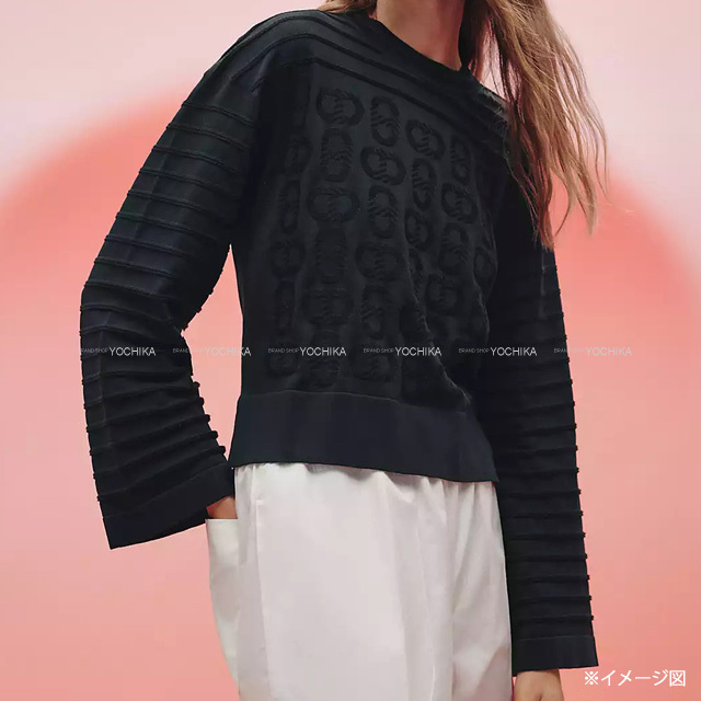 2023年 春夏 新作 HERMES エルメス ニット シェーヌダンクル プル  