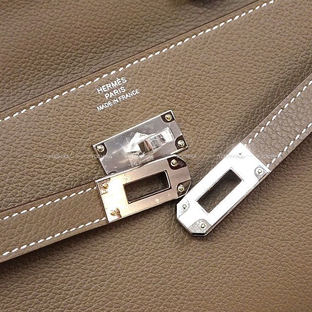 【超激レア★】 HERMES ケリー トゥーゴー 長財布 G金具 エトゥープ♪