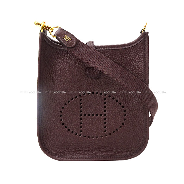 大人気♪【HERMES】エヴリン16 ショルダーバッグ 超希少バッグ！】HERMES エヴリン 16 TPM ノワール ミニエヴ