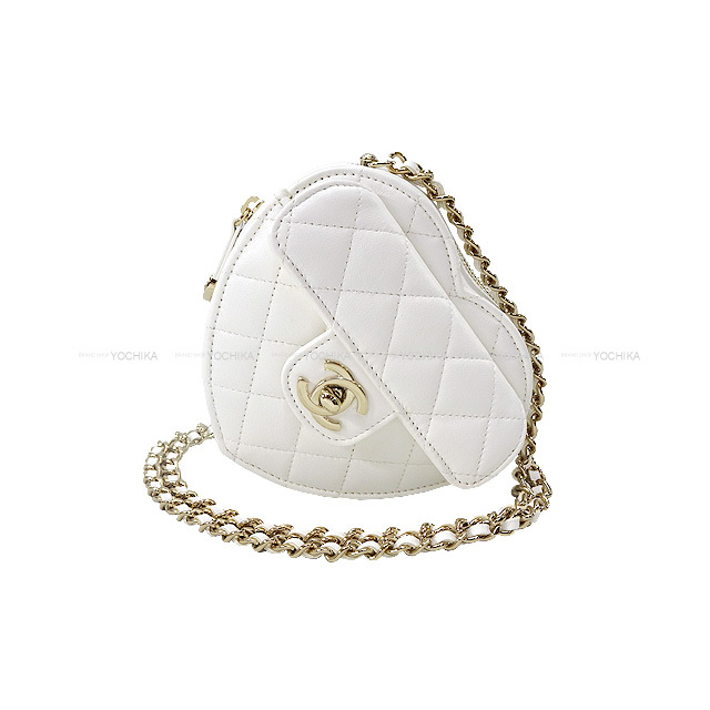 2022年春夏 CHANEL シャネル ショルダーバッグ ハートシェイプ  