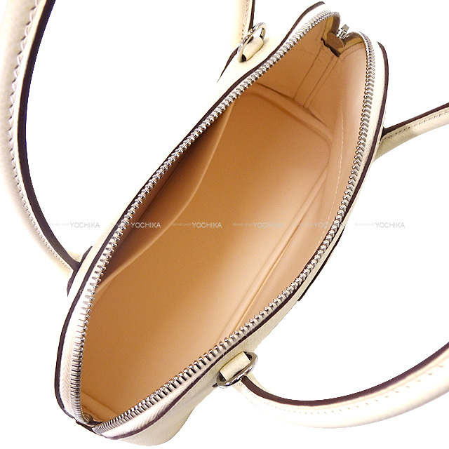 HERMES エルメス ショルダーバッグ ボリード27 ナタ エプソン シルバー  
