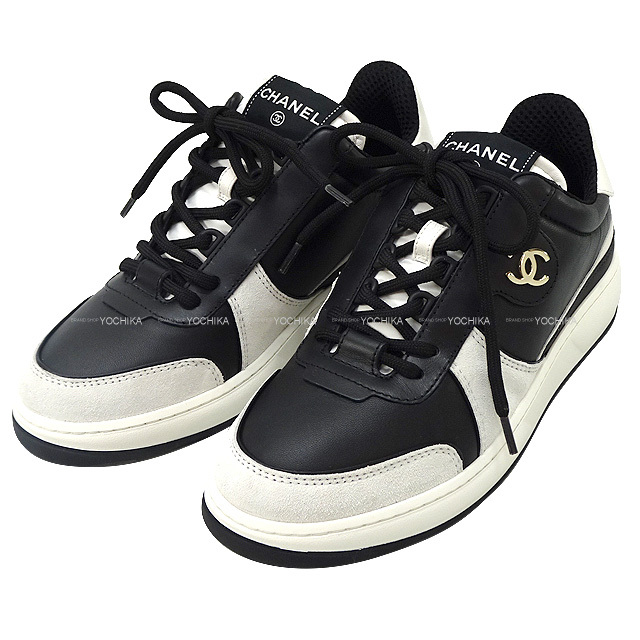 2023年秋冬 新作 CHANEL シャネル スニーカー バイカラー ココマーク  