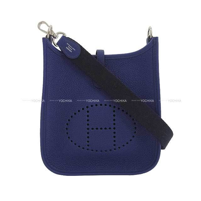 【人気♪】HERMES ミニエヴリン TPM 16サイズ ブルーサフィール HERMES エルメス ショルダーバッグ ミニ エブリン エヴリン 16