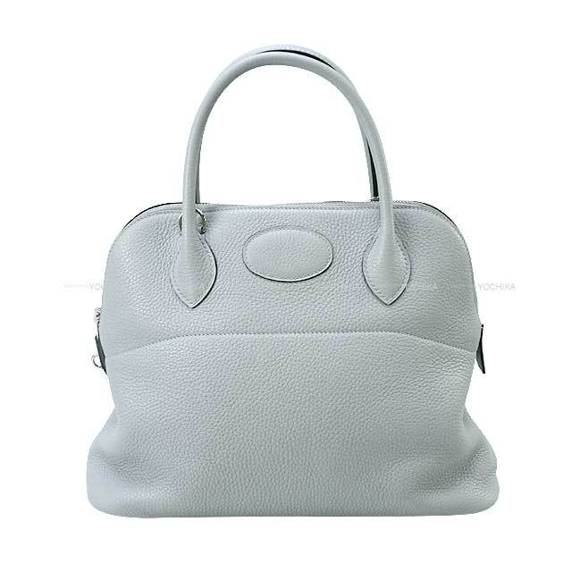 HERMES エルメス ショルダーバッグ ボリード31 ブルーグラシエ