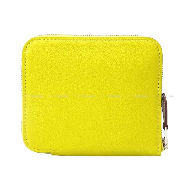 HERMES エルメス 二つ折り財布 アザップシルクイン コンパクト アン  
