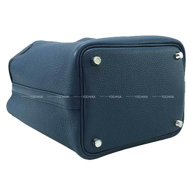 エルメス ピコタンロックMMサイズ ブルードプリュス/S金具 エルメス ピコタンロック18/PM ブルードプリュス トリヨン