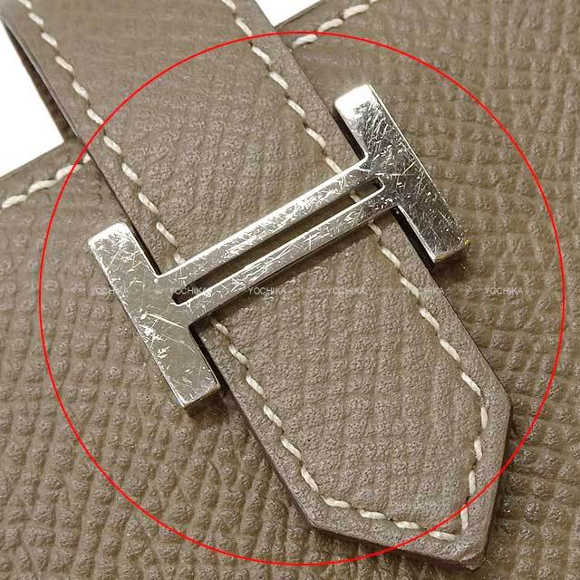 HERMES エルメス 長財布 ベアンスフレ エトープ (エトゥープ) エバー