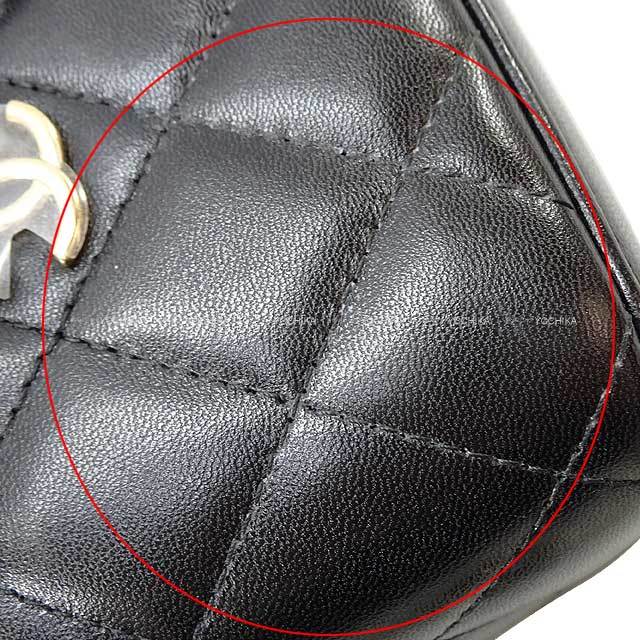 CHANEL シャネル ショルダーバッグ マトラッセ ココマーク カメリア