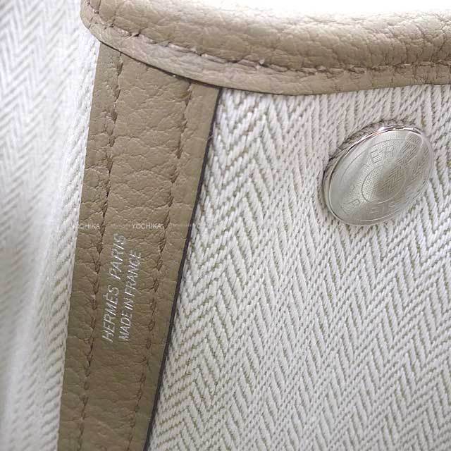 HERMES エルメス トートバッグ ガーデンパーティ 30 TPM オールレザー 