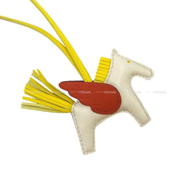 HERMES エルメス バッグチャーム ロデオ ペガサス PM クレ