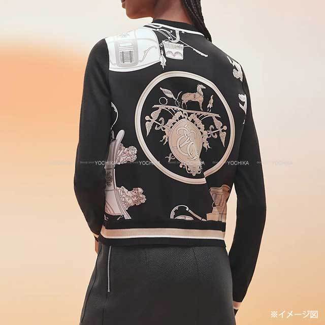 2023年春夏 HERMES エルメス カーディガン ツイルレーヌ エクス  