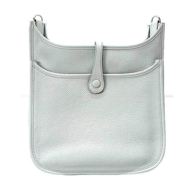 エルメス エヴリン29 PMサイズ ブルーペール/シルバー金具 HERMES エルメス ショルダーバッグ エヴリン(エブリン) 29 PM