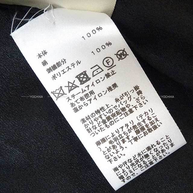 新品タグ付★HERMES★刺繍★アスコット★ボウタイ★ブラウス 新品タグ付☆HERMES☆刺繍☆アスコット☆ボウタイ☆ブラウス