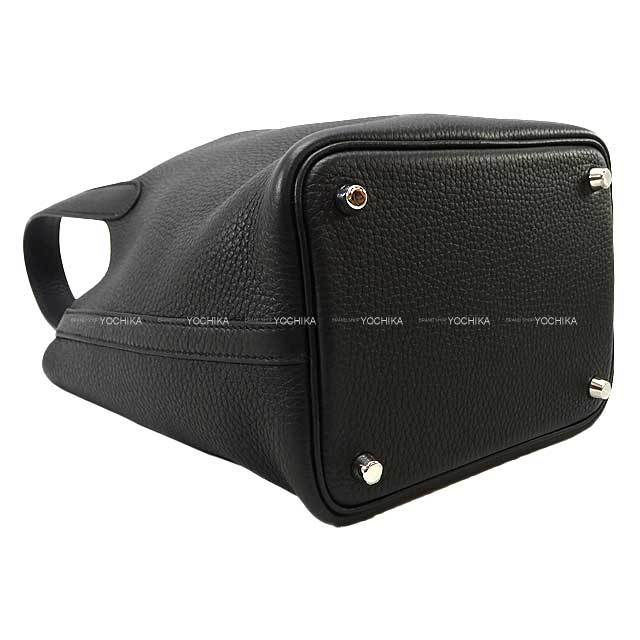 【新品・未使用】エルメス ハンドバッグ ピコタンロックPM 18 黒 ブラック シルバー金具 トリヨンクレマンス HERMES トートバッグ 人気 レディース カバン ブランド カバン ピコタン プレゼント ギフト HERMES エルメス ハンドバッグ ピコタンロック 18 PM 黒 (ブラック