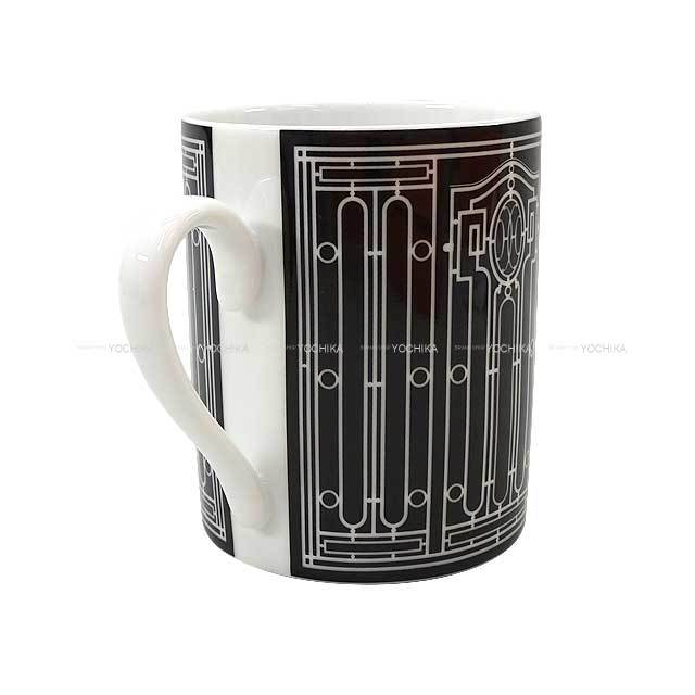 HERMES エルメス マグカップ マグカップ Hデコ No.2 300ml 黒  