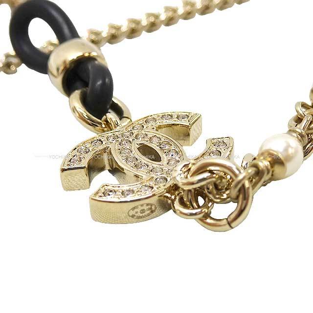 B22P CHANEL シャネル グラスコード メガネ サングラスチェーン ココ  