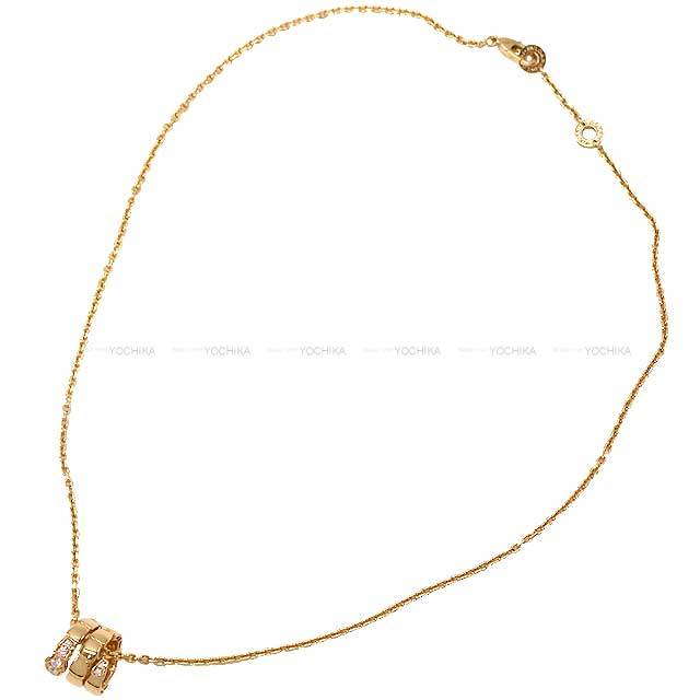BVLGARI ブルガリ ネックレス セルペンティ ヴァイパー ピンク
