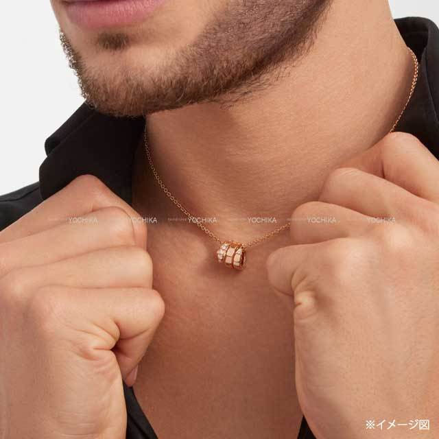 BVLGARI ブルガリ ネックレス セルペンティ ヴァイパー ピンクゴールド 