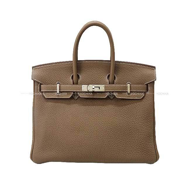 HERMES エルメス ハンドバッグ バーキン25 エトープ (エトゥープ) トゴ 
