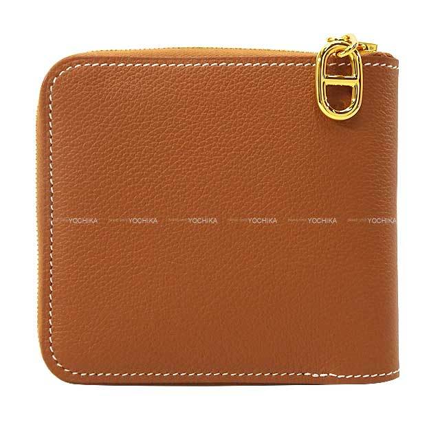 HERMES エルメス 二つ折り財布 ジップアンゴー2 コンパクト  