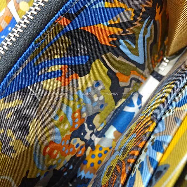 【未使用】エルメス シルクイン コンパクト ジョーヌミルトン B刻印 多色柄 未使用】エルメス シルクイン コンパクト ジョーヌミルトン B刻印 多色