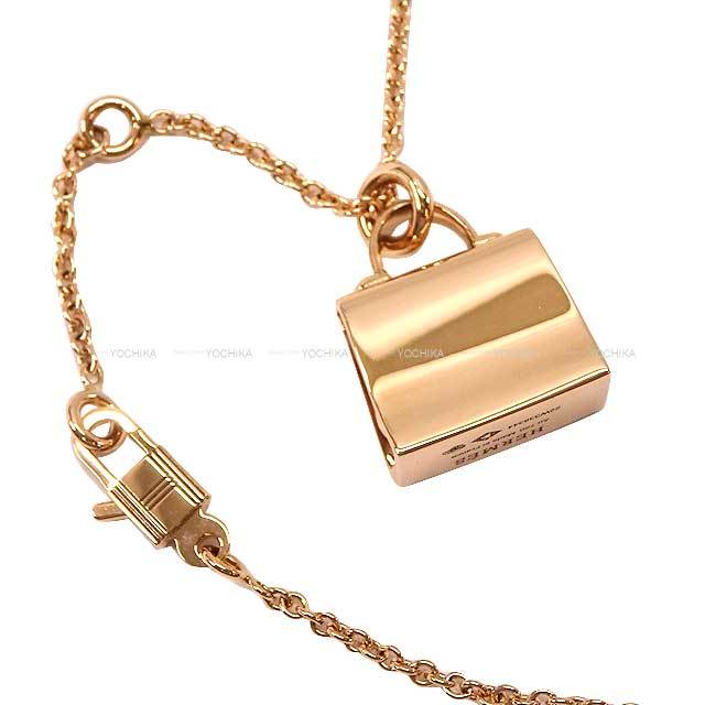 HERMES エルメス ネックレス ペンダント アミュレット ケリー K18 