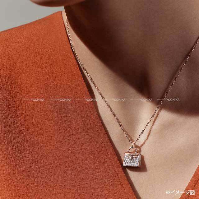 HERMES エルメス ネックレス ペンダント アミュレット ケリー K18  