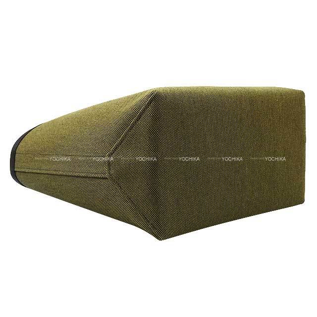 HERMES エルメス ハンドバッグ スティープル 25 ヴェールミリタリー/黒