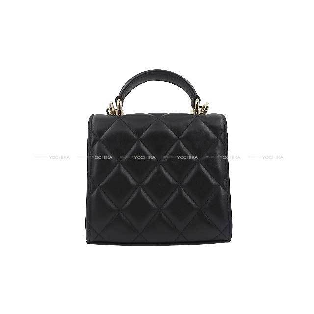 CHANEL シャネル ショルダーバッグ トップハンドル ミニ マトラッセ  
