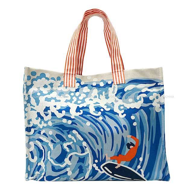 HERMES エルメス ビーチバッグ カバン ファルニエンテ っトートバッグ  
