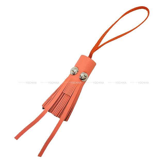 HERMES エルメス バッグチャーム プティアッシュ フリンジ イカ  