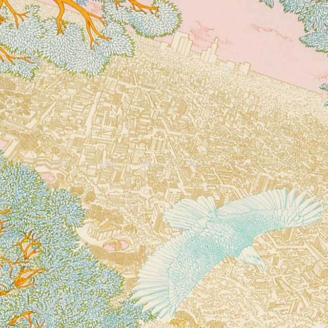 2023年春夏新作 HERMES エルメス スカーフ カレ140 自然回帰 ヴェール  