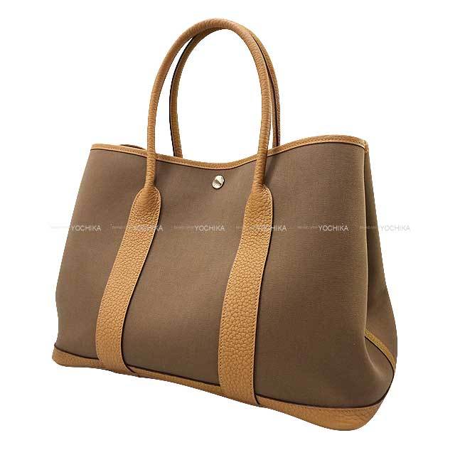 HERMES エルメス ガーデンパーティ PM 36 ベージュ ビスキュイ HERMES エルメス トートバッグ ガーデンパーティ 36 PM エトープ