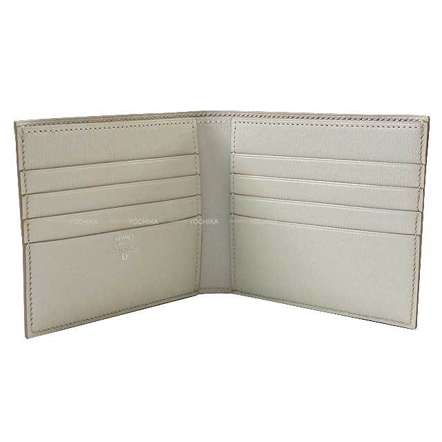 HERMES エルメス 二つ折り財布 MC2 コペルニクス ベトン クロコダイル 