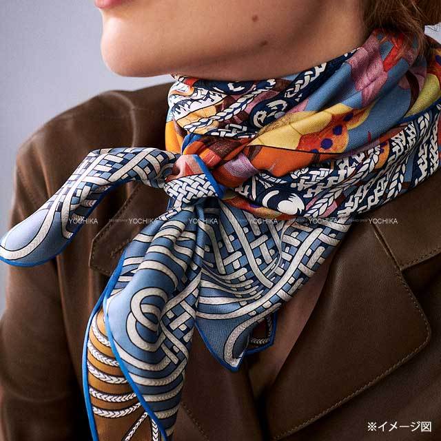 2023年秋冬 新作 HERMES エルメス スカーフ カレ90 ダブルフェイス  