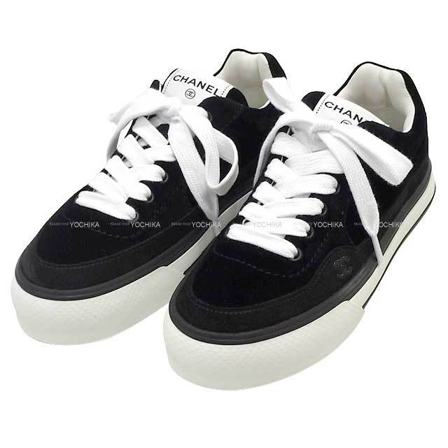 2023年 新作 CHANEL シャネル スニーカー ココマーク ローカット #37  