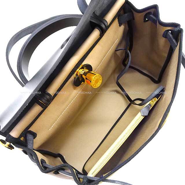 【新品未使用】エールバッグジップ31ルトゥネ　黒　ゴールド金具 中古・古着通販】HERMES (エルメス) エールバッグジップPM 31