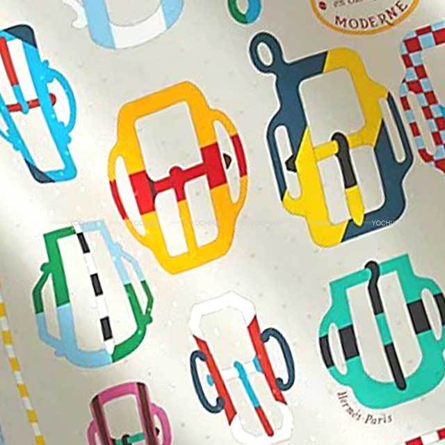 HERMES エルメス スカーフ カレ70 プリュムティ モダンな