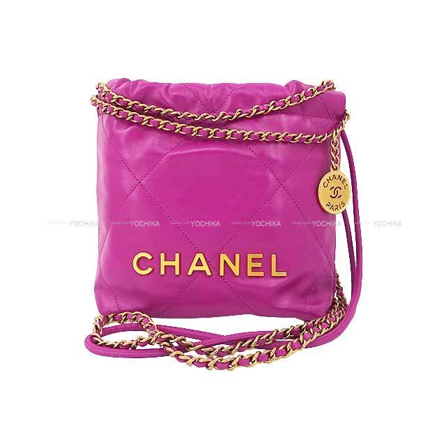 CHANEL シャネル ショルダーバッグ シャネル 22 ミニマトラッセ メダル  