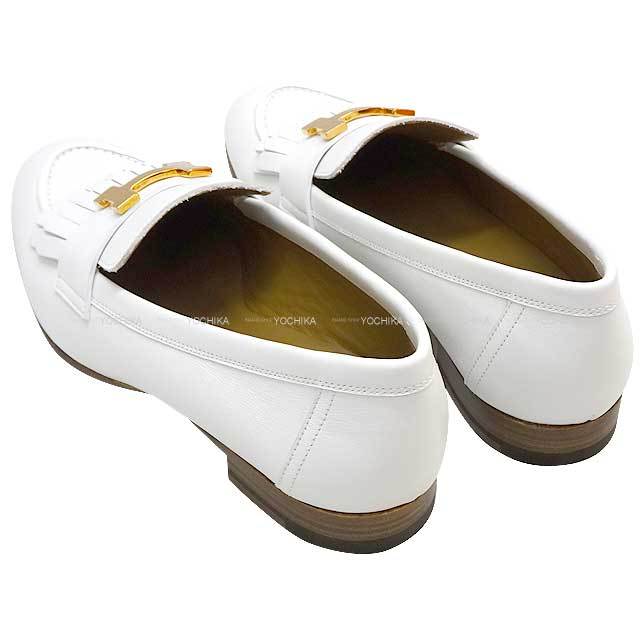 HERMES エルメス ローファー ローファー フリンジ モカシン ロワイヤル  